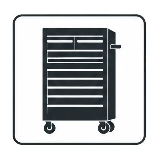 Schematic: Modular drawer cabinets