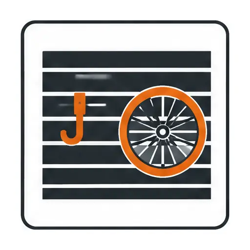Schematic icon: Garage Slatwall