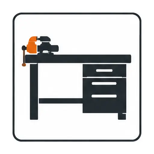 Schematic icon: Garage Workbench